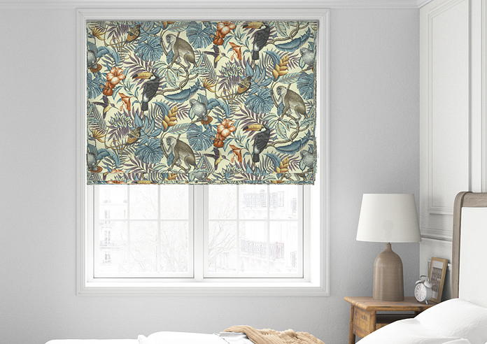 Rain Forest, Henna - Roman Blind - Image 3